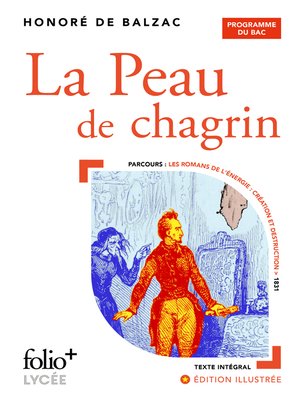 cover image of La Peau de chagrin--BAC 2024